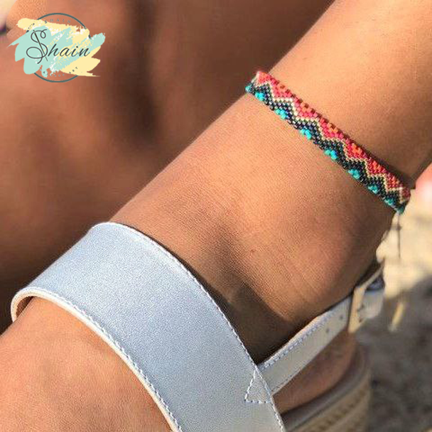 پابند میوکی رنگارنگ مدل دالبری 3042 با بافت منظم و زیبا، مناسب استفاده روزانه و ست کردن با انواع اکسسوریهای دستساز.