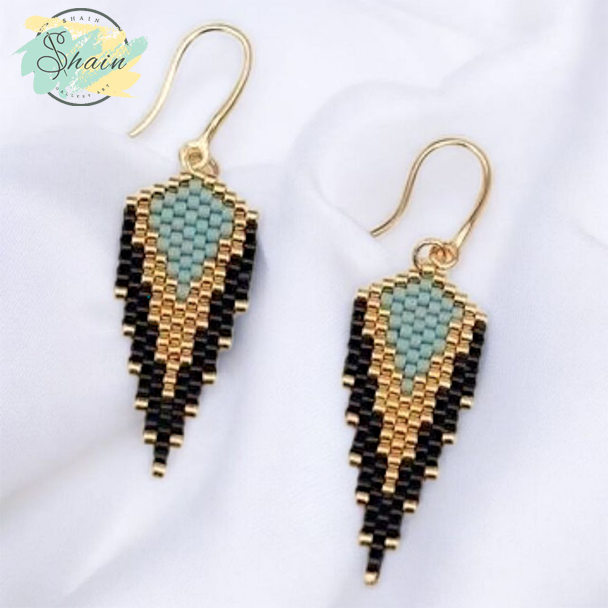 گوشواره آبشار زنانه با منجقهای میوکی ژاپنی و کیفیت بالای ساخت، مناسب استفاده روزمره و هدیه دادن